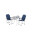 Klappstuhl Bo-Camp Copa Rio Classic Farbe ocean