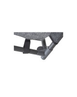 Küchenschrank Bo-Camp Kitchen Island Hampton Farbe grau