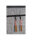 Küchenschrank Bo-Camp Kitchen Island Hampton Farbe grau