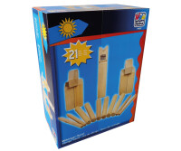 Wikinger-Spiel HAPPY PEOPLE Junior, 21-teilig aus Holz
