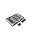 Campingtisch Bo-Camp Northgate 90 x 60 cm Fb. grau