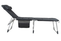 Dreibeinliege CRESPO Air Elite XL Fb. grau