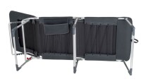 Dreibeinliege CRESPO Air Elite XL Fb. grau