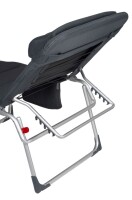 Dreibeinliege CRESPO Air Elite XL Fb. grau