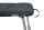 Dreibeinliege CRESPO Air Elite XL Fb. grau