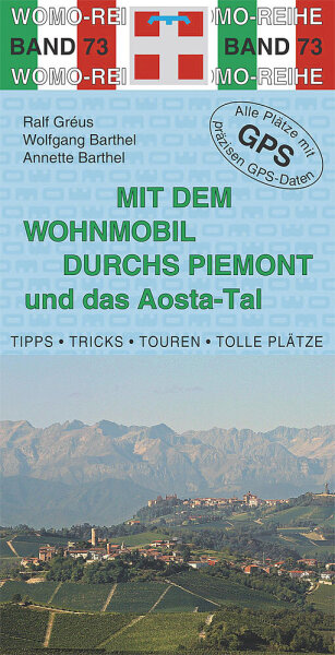 Reisebuch WOMO Piemont / Aostatal