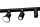 Stromleiste H.A.B.A. Lanciano Rali 700 mm Fb. schwarz