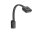 LED Schwanenhalsleuchten FAWO quadratisch Farbe schwarz