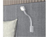 LED Schwanenhalsleuchten FAWO quadratisch Farbe weiß