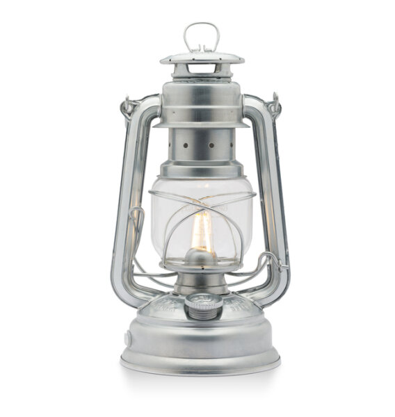 LED-Laterne Feuerhand TGO zink