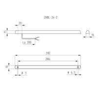 LED Zusatzbremsleuchte jokon 12 V 28 LED, Lichtscheibe...