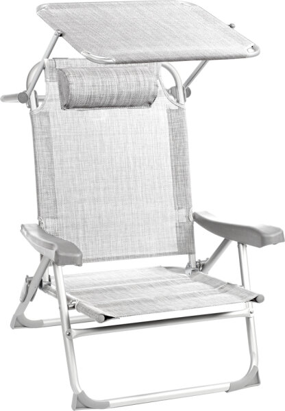Strandstuhl Makai mit Sonnenblende