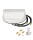 LTE-Antenne MAXVIEW 4x4, 4G/5G, Farbe weiß