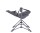 Faltstuhl uquip ROCKY 2.0 Fb. petrol / grey