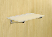 Tischplattenhalter für abklappbare Tischplatten Aluminium 25,2 cm