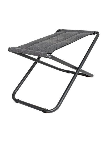 Beinauflage CRESPO Lounger Tex-Supreme Alu, Farbe grau