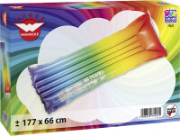 Matratze HAPPY PEOPLE Rainbow, Farbe bunt