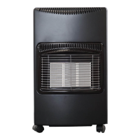 Gasheizofen BlueCraft Infrarot BC 4200 Turbo 2 in 1 50...