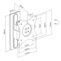 TV-Halter ANTARION einfach