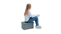 Aufbewahrungsbox Outwell Cornillon L Seat&Storage 49x29,5x30cm Farbe grey melange