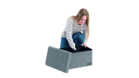 Aufbewahrungsbox Outwell Cornillon L Seat&Storage 49x29,5x30cm Farbe grey melange