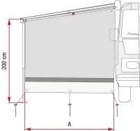 Seitenwand FIAMMA Sun View Side Caravanstore XL...