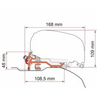 Markisenadapter FIAMMA Kit passend für Ducato,...