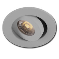 LED Einbauleuchte SCL MiniAMP 2,5 W, 12V DC, 3000 K, alu...