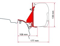 Adapter Kit FIAMMA Multirail Reimo passend für VW...