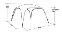 Pavillon Outwell Summer Lounge L Farbe blue