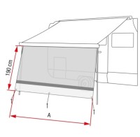 Vorderwand FIAMMA Sun View XL 425 410 x 190 cm