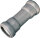 Muffe mit RS-Ventil zu AW-Rohrsystem 28 mm mit Dichtung