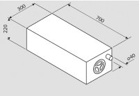 Frischwassertank Fusion 43 l EV 905