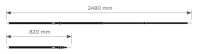 Wandpaneele THULE Subsola Support Pole