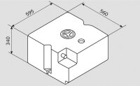 Sitzbanktank Fusion 100 l EV 2007