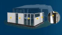Wind- und Sichtschutz WIGO Rolli Protect Modul 7 _Tür_