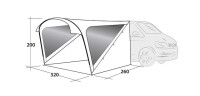 Vordach Outwell Touring Shelter