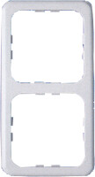 Rahmen 2-fach Farbe weiß 113 x 60 mm