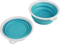 2in1 Reisebecher Trinka Flamingo für Wasser & Futter