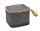 Topfset BEAVER BRAND Modula 20 Stonerock 10-tlg. Farbe stone grey mit Trageburse