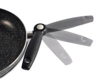 Pfanne BEAVER BRAND WOK STONEROCK Farbe stone grey