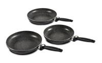 Pfanne BEAVER BRAND WOK STONEROCK Farbe stone grey