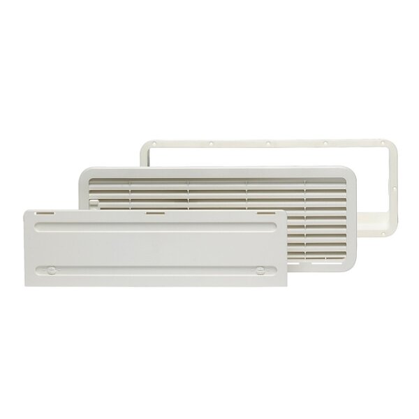 Lüftungsgitterset DOMETIC LS 200 unten Fb. weiß
