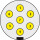 Stecker 7-polig