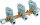 Verteilerblock DSV-AB3 PS16bar RVS10 x 3xRVS8 x RVS10