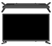 Fernseher LED-TV Basic Line 4 in 1