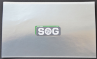 Klebefolie SOG Farbe grau für Zweitcassette Typ D...