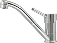 Einhebelmischer Comet M3 Stilo Messing , Auslauf 210 mm