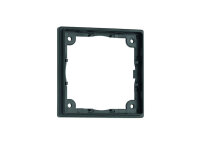 Distanzrahmen flach Farbe schwarz 3-fach