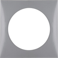 Rahmen Berker Farbe grau 1-fach